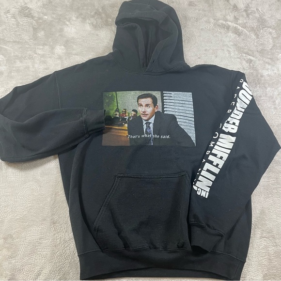 The Office Tops - The‎ Office black XL hoodie